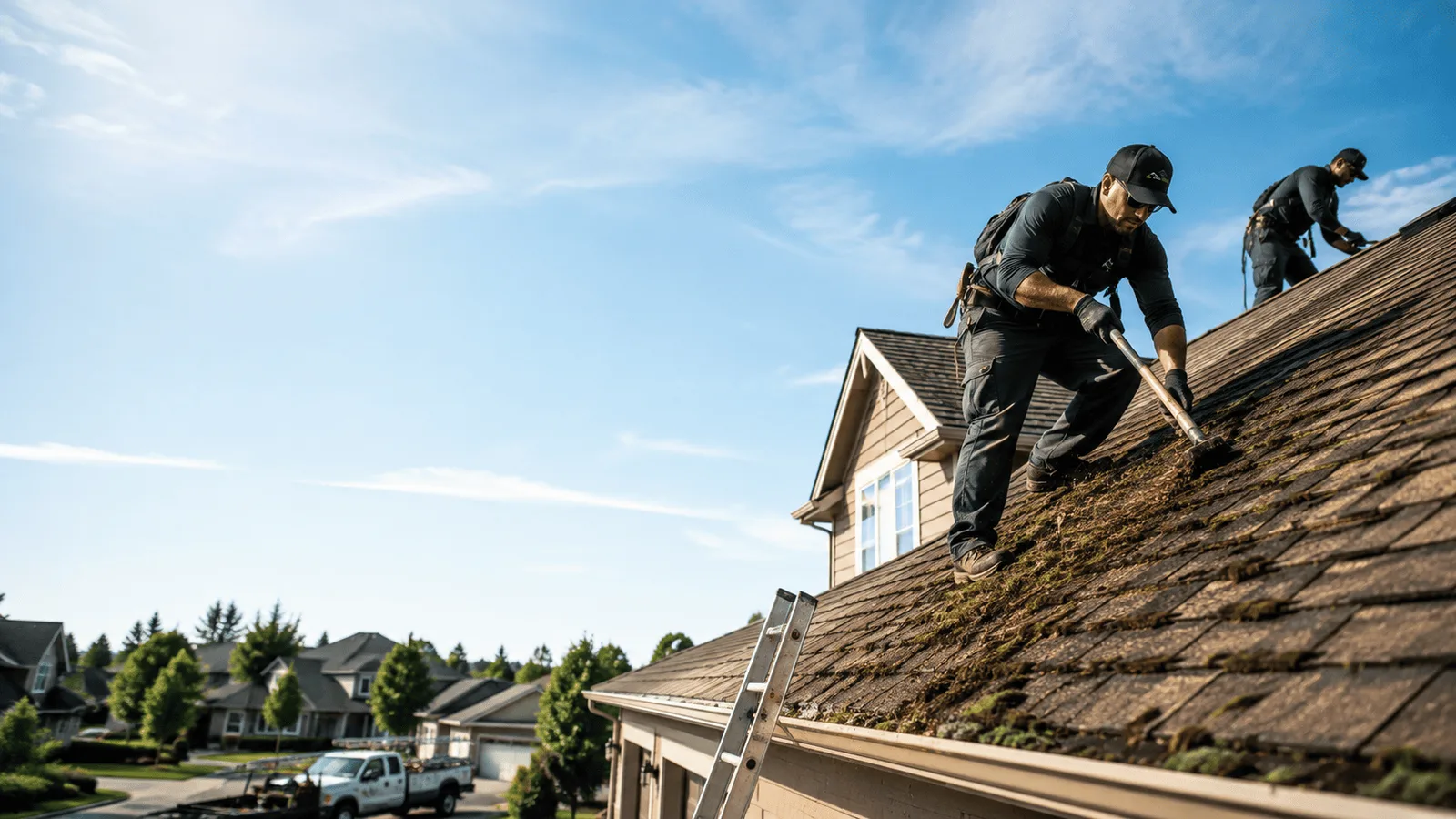Roof Moss Removal in Perham, MN near me